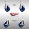 Service Caster 4 Inch 316SS Solid Polyurethane Swivel 10mm Threaded Stem Caster Brake, 2PK SCC-SS316TS20S414-SPUS-M1015-2-TLB-2 - alternate 2